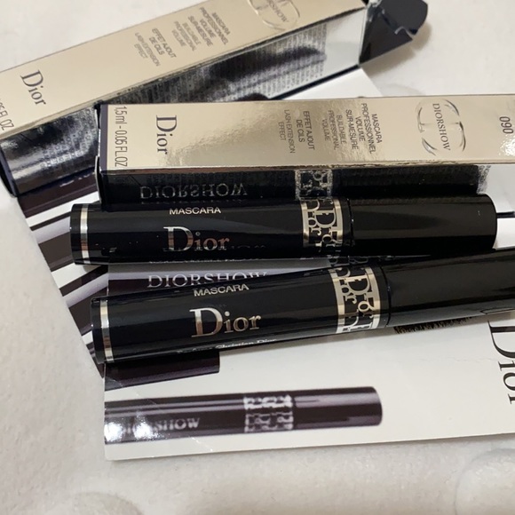 Dior Makeup 4 Dior Mascaras Set Free Sample Poshmark